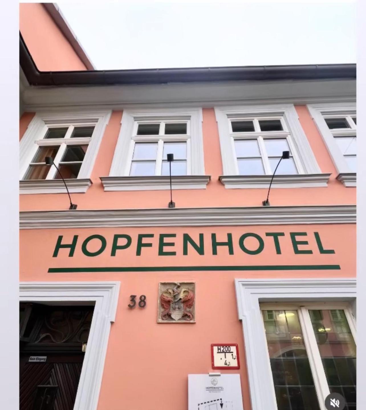 Hopfenhotel Am Adenauerufer Bamberg Buitenkant foto